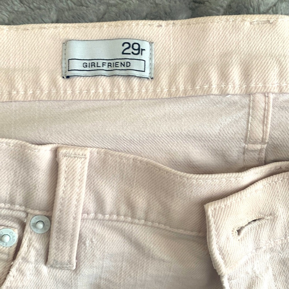 Gap light pink girlfriend